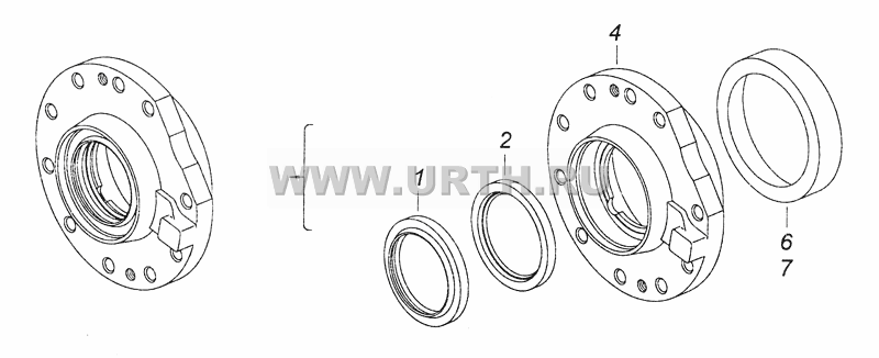 6520-2502050 Крышка подшипника